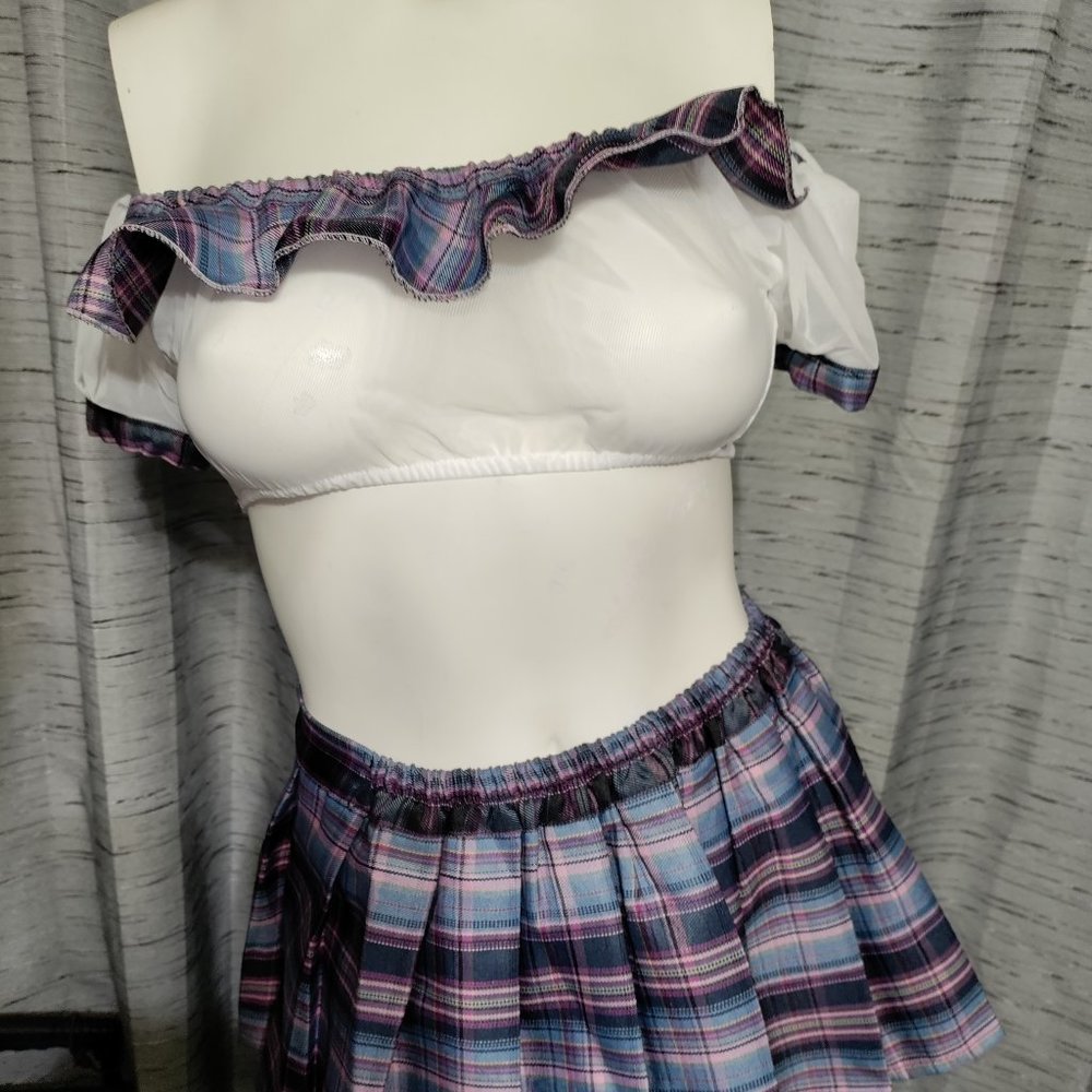 Manyan -  Sexy Schoolgirl Uniform NWT